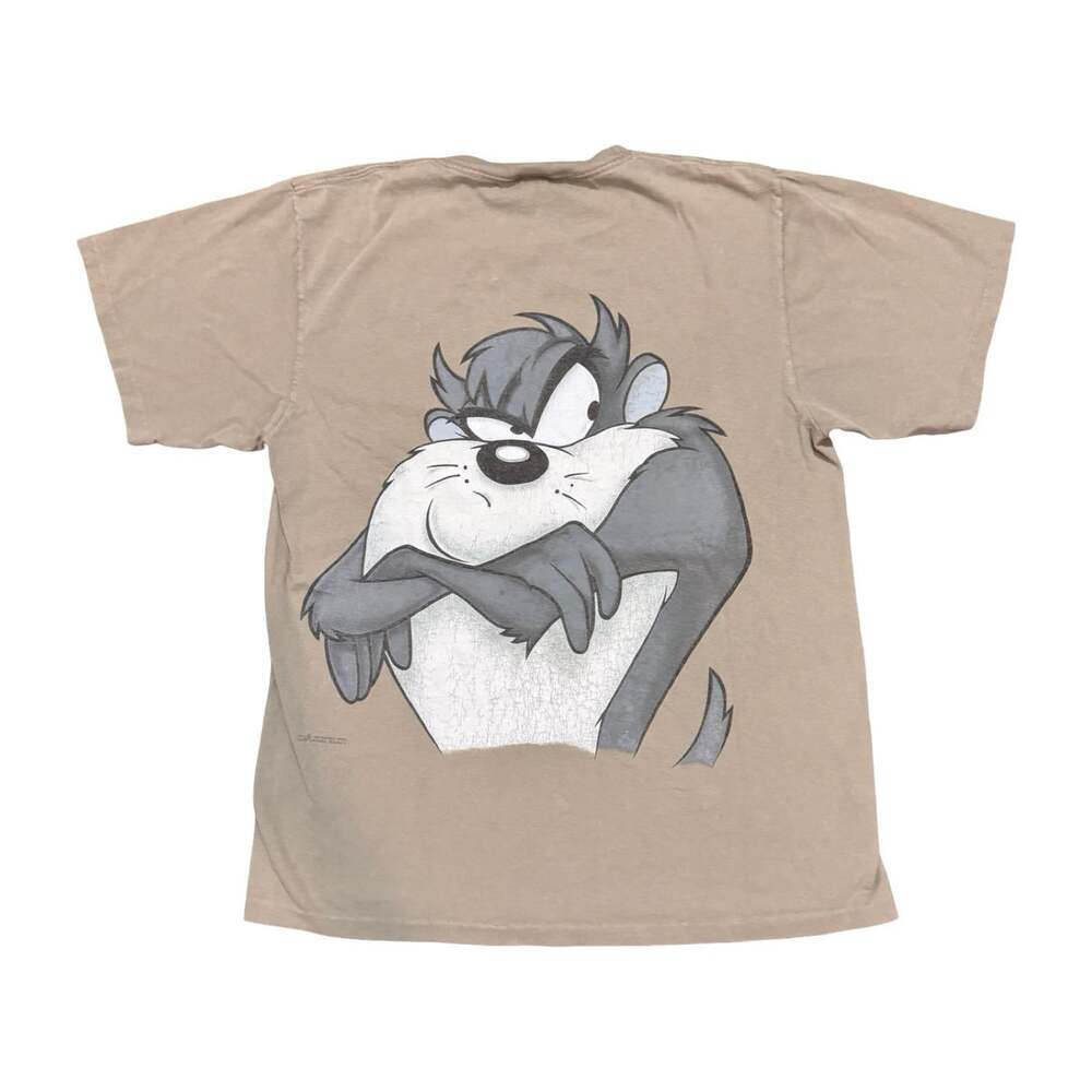 Vintage 1994 Single Stitch Tasmanian Devil Tax Wear Tshirt Size Large